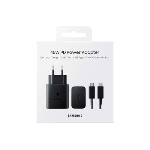 شاحن جداري تن بلس بمنفذ واحد 45W - USB-C واط