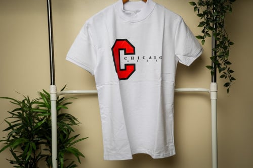 تيشيرت رجالي تشيكاغو ابيض