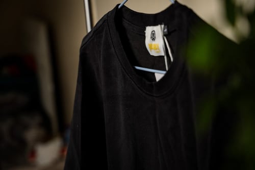 تيشيرت اوفر سايز CHEESE اسود