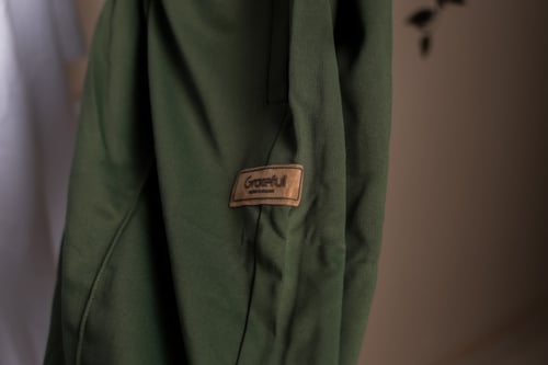 طقم كامل اوفر سايز ابيض وأخضر