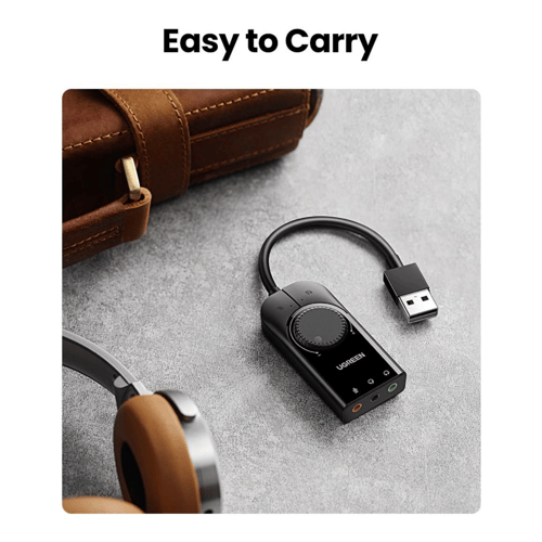 يوجرين - محول USB-A إلى منفذ AUX