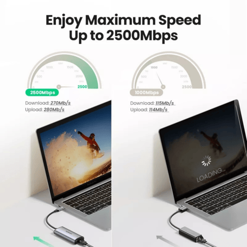 يوجرين - محول إيثرنت من منفذ USB-C