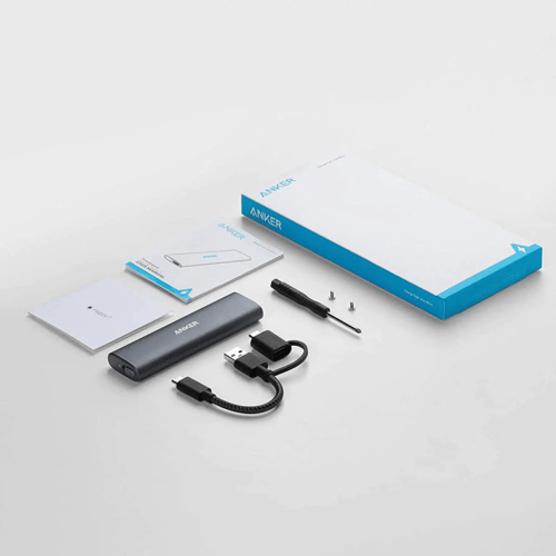 أنكر - حافظة ذاكرة M.2 SSD متنقلة