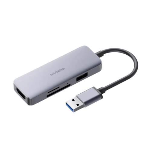 هاجيبس - محول USB-A بمنافذ متعددة