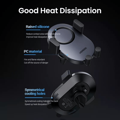 يوجرين - حامل وشاحن لاسلكي للهواتف