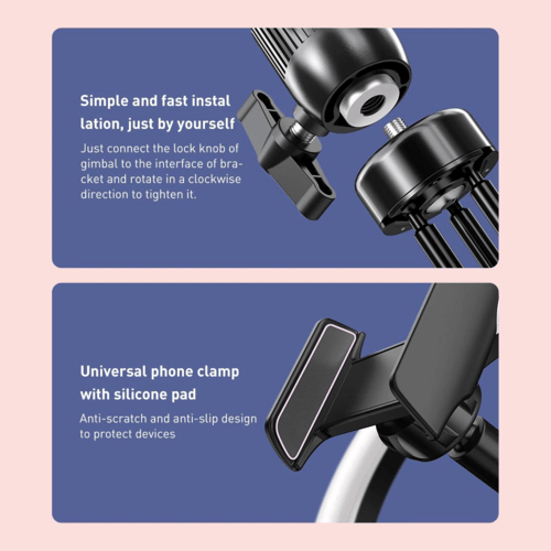 بيسوس - قاعدة تصوير مع دائرة إضاءة