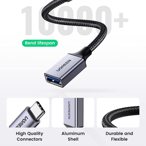 يوجرين - محول من USB-C إلى USB-A
