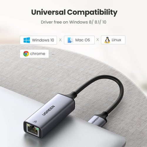 يوجرين - محول إيثرنت من منفذ USB-A