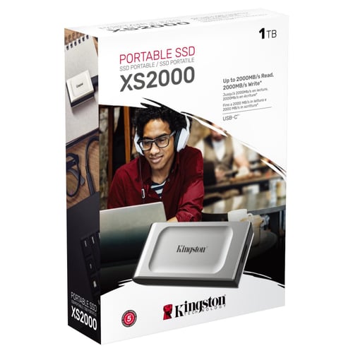 كينغستون - ذاكرة محمولة SSD XS2000