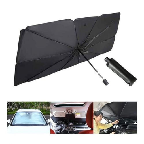 مظلة سيارة قابله للطي مع حقيبة ☀️☂️