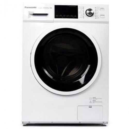 غسالة بناسونيك 12 ك تنشيف 8 ك أبيض 100%