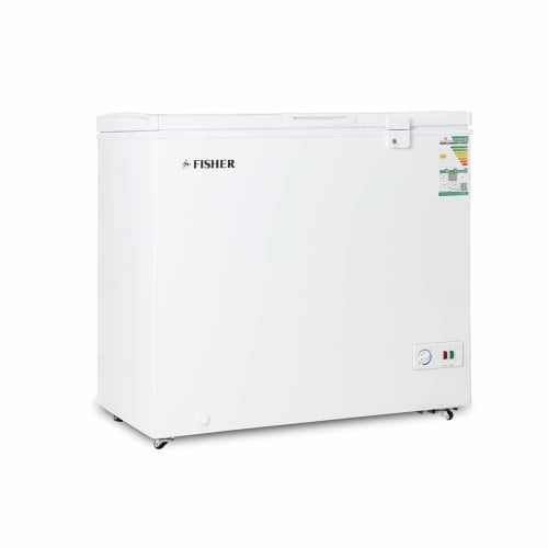 فريزر فيشر أفقى 13.9 قدم اللون أبيض