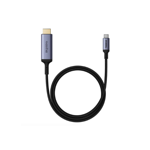 بيسوس وصلة Type-C To HDMI بطول 1.5م اسود