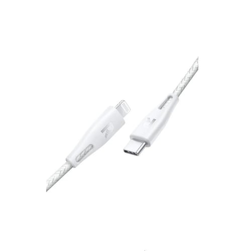 راف باور كيبل نايلون من تايب سي إلى لايتنينق 2 متر...