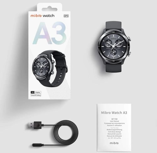 ميبرو ساعة ذكية A3 - موكا