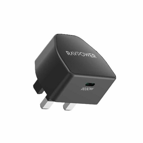 راف باور شاحن جداري بقوة 30 واط بمنفذ تايب سي - اس...