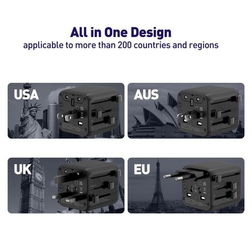 جودا فيش سفر TOUR X متعدد المداخل - اسود