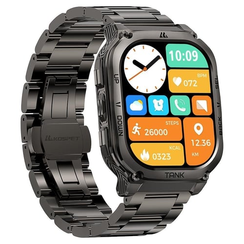 كوسبت ساعة تانك M3 اصدار خاص مقاس 49 مم - اسود