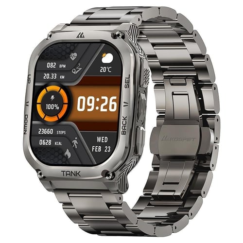 كوسبت ساعة تانك M3 اصدار خاص مقاس 49 مم - فضي