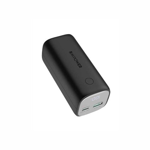 راف باور بطارية بسعة 10000 ملي امبير بقوة 30 واط ب...