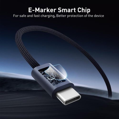 جودا - كيبل تايب سي الى تايب سي 240 واط بطول 2 متر...