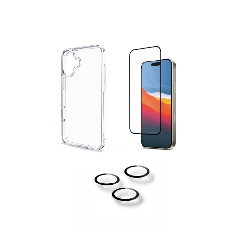 ارمر برو بكج حماية كفر شفاف + حماية عدسات للكاميرا...