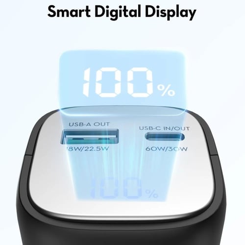 راف باور بكج بطارية 10 الاف و فيش جداري تايب سي 65...