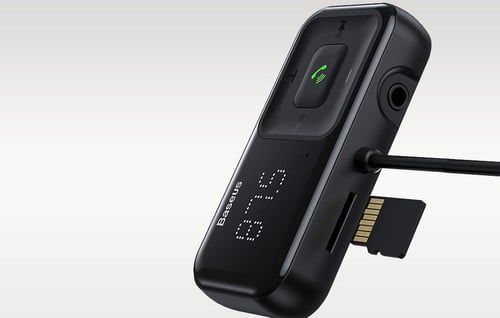 بيسوس مشغل بلوتوث MP3 S-16 ام بي ثري للسيارة - اسو...