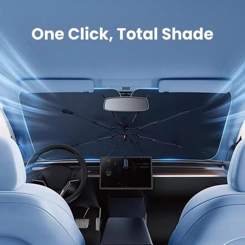 دريب شماسة سيارة 69سم * 131سم ( للسيارات الصغيرة )