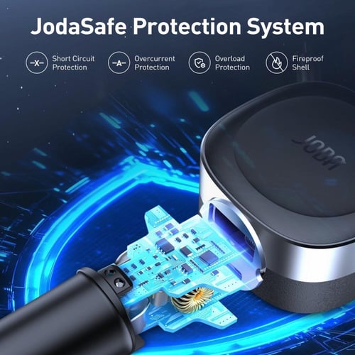 جودا شاحن سيارة كار فليكس 60 واط مع كابل مدمج بمنف...