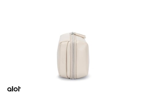ألوت شنطة جلد فاخر بسعة 1 لتر مع حزام خلفي للحمل -...