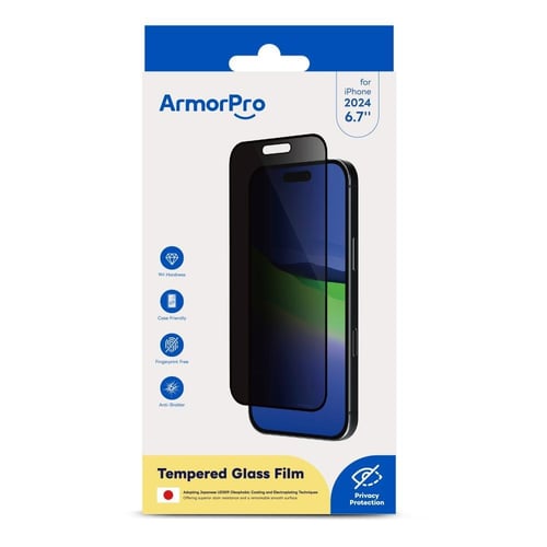 ارمر برو بكج حماية كفر شفاف + حماية عدسات للكاميرا...