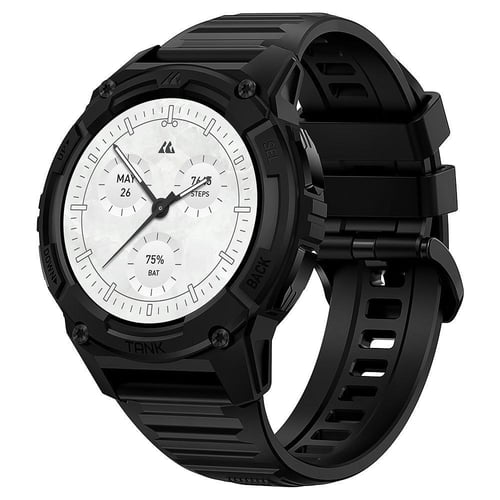 كوسبت ساعة تانك الذكية S2 GPS مقاس 34مم - اسود