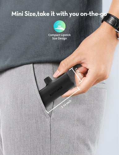 راف باور منصة 4 بطاريات بسعة 5000 ملي امبير بقوة 2...