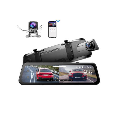 LINGDU داش كام LD2K كاميرا مرآة أمامية وخلفية 2.5K...