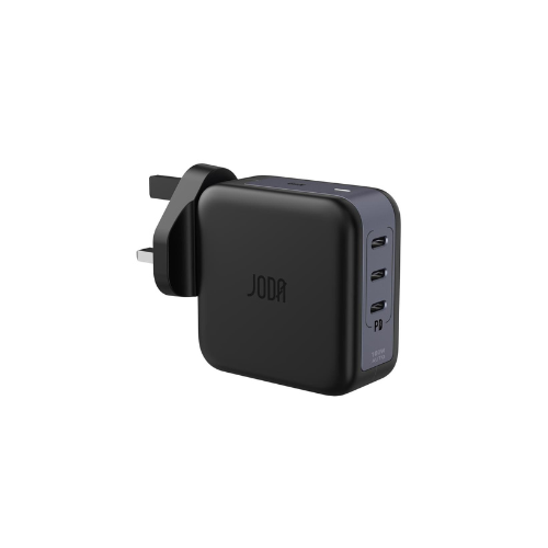 جودا شاحن جداري بقوة 100 واط بثلاث منافذ تايب سي -...