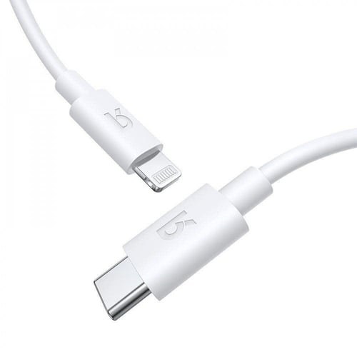 راف باور كيبل ايفون تايب سي لايتينق طول 1 متر أبيض