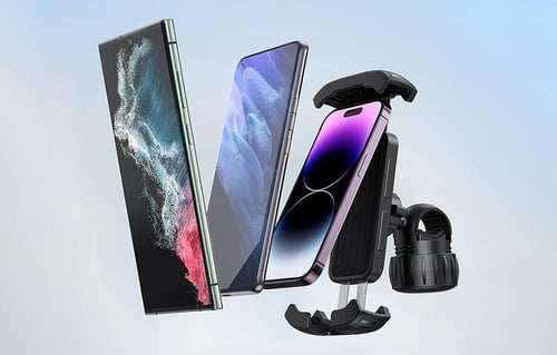 بيسوس استاند جوال للدارجة الهوائية - اسود