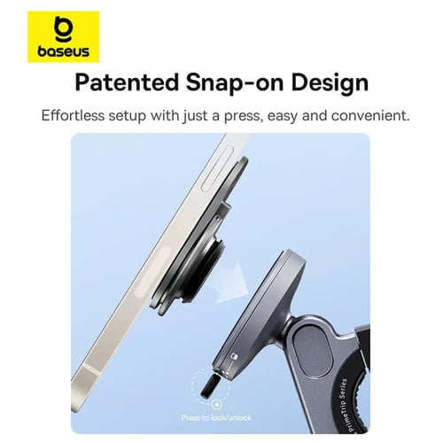 بيسوس ستاند جوال برايم للدراجة مع مسكة - اسود