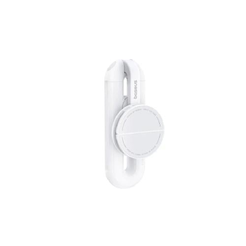 بيسوس Techshot عصا سيلفي وستاند للجوال - ابيض