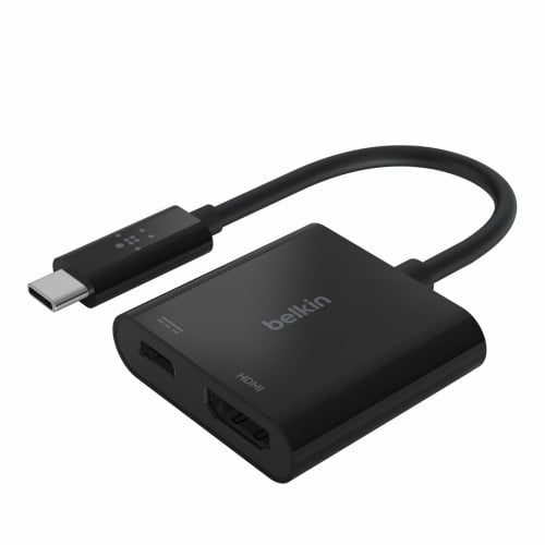 وصلة usb-c إلى hdmi مع منفذ شحن من بيلكن