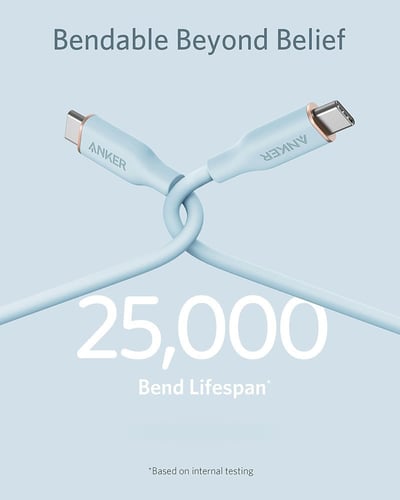 انكر كيبل باور لاين فلو تايب سي الى تايب سي 0.9 م...