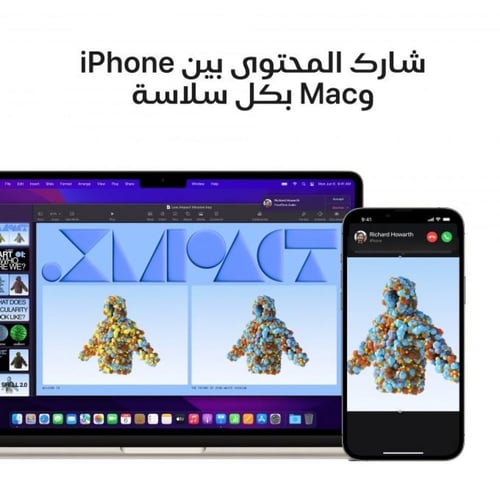 ابل‎‎ ‎‎- ماك بوك اير 13 ام2 ريتنا شاشة ‎‎13‎.6‎"‎...