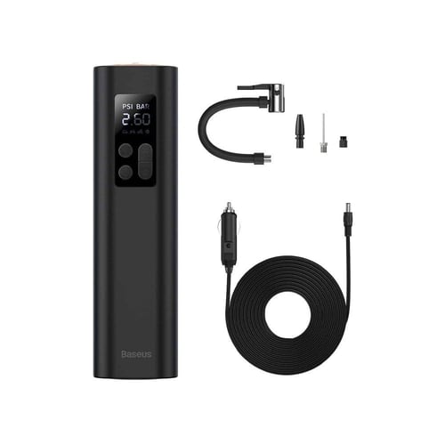 بيسوس منفاخ هواء الكهربائي سوبر ميني - اسود