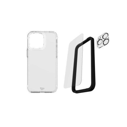 بكج الحماية من تيك 21 كفر ايفو كلير + حماية شاشة +...