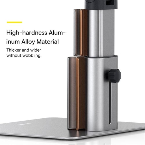 بيسوس حامل كمبيوتر محمول قابل للتعديل فضي