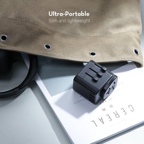 راف باور فيش السفر 32 واط بتقنية PD - اسود