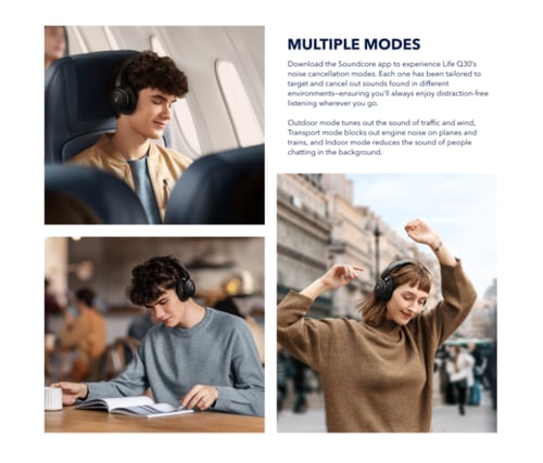 سماعة انكر ساوند كور Q30