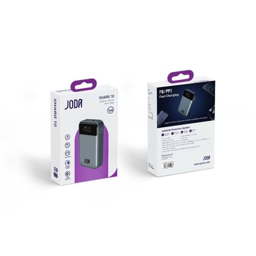 جودا بطارية متنقلة بسعة 10000 ملي امبير بقوة 33 وا...