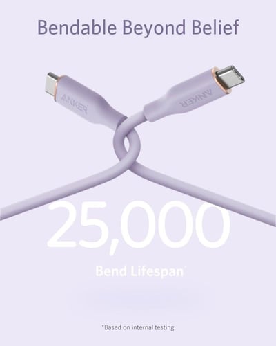 انكر سلك باور لاين فلو تايب سي الى تايب سي 1.8 م -...